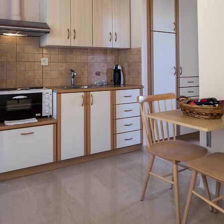 Krouzeri Beach Apartments Katavolos ภายนอก รูปภาพ