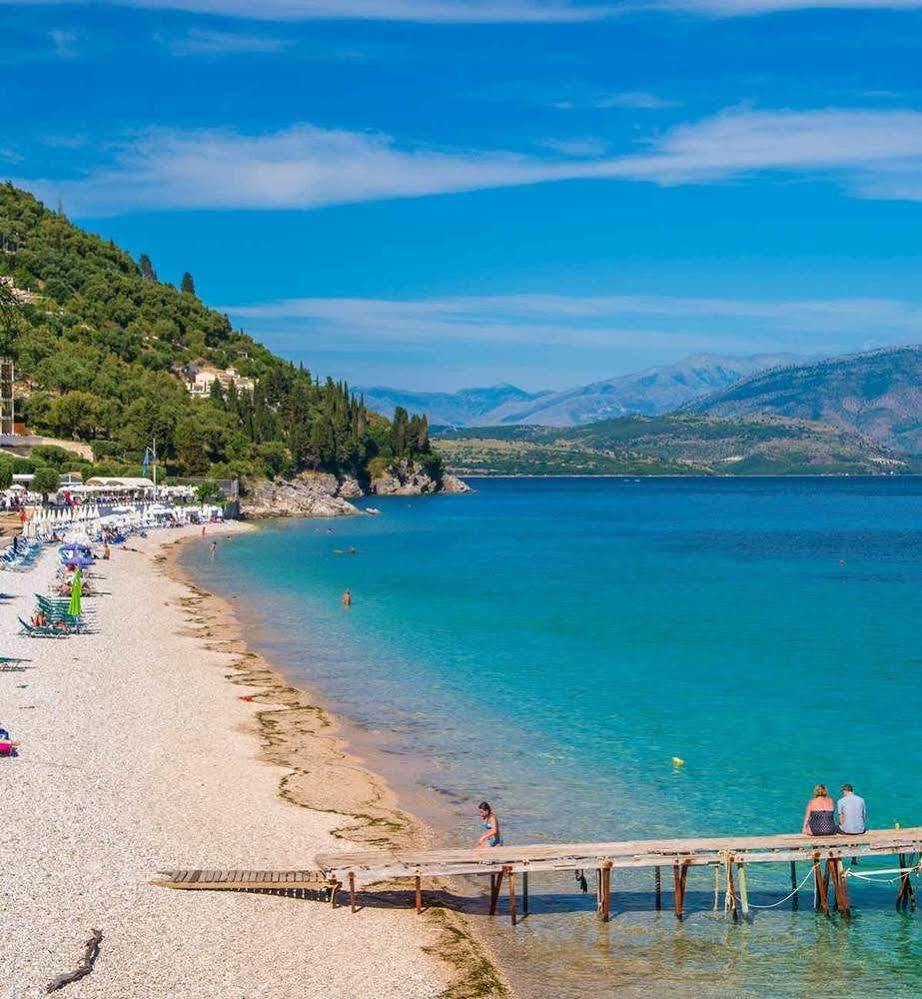 Krouzeri Beach Apartments Katavolos ภายนอก รูปภาพ