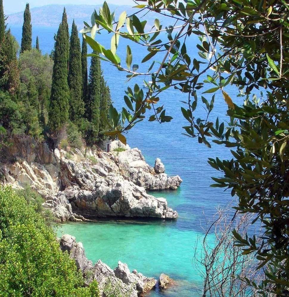 Krouzeri Beach Apartments Katavolos ภายนอก รูปภาพ