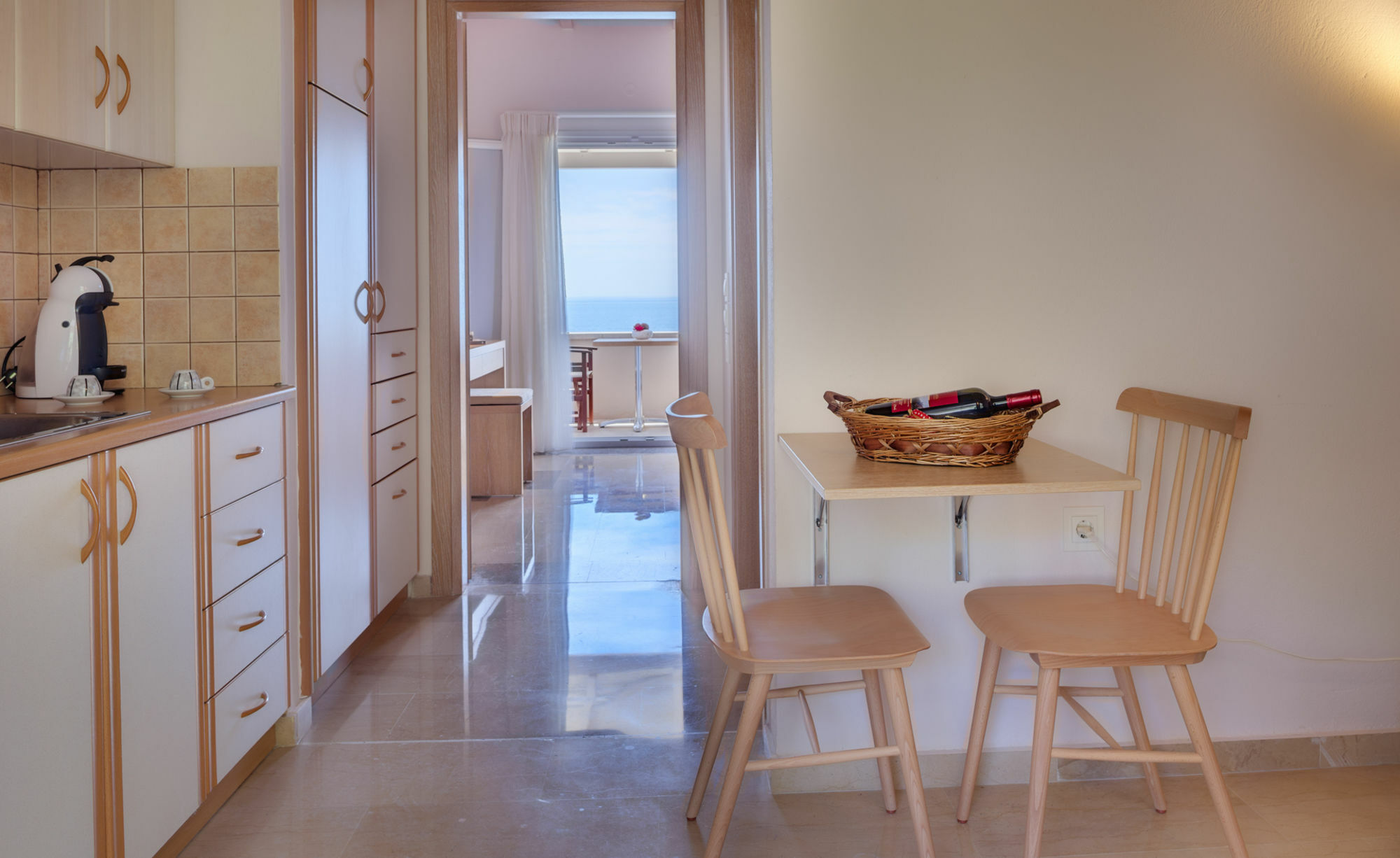 Krouzeri Beach Apartments Katavolos ภายนอก รูปภาพ